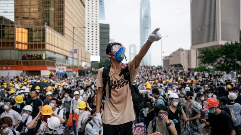 Manifestanti-Hong-Kong